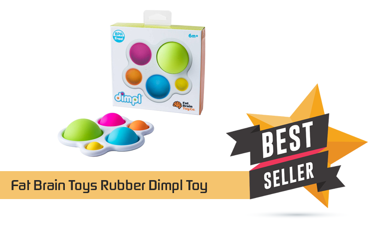 Fat Brain Toys Rubber Dimpl Toy – Baby & Toddler
